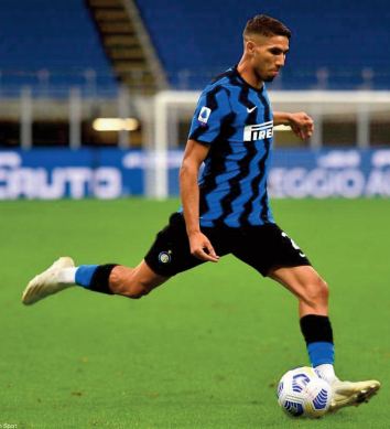 Achraf Hakimi courtisé par les grosses cylindrées du football européen Achraf Hakimi courtisé par les grosses cylindrées du football européen