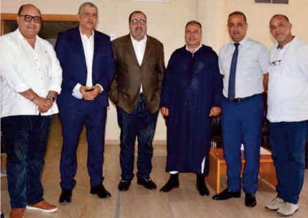 Le Premier secrétaire de l’USFP reçoit Zakaria Semlali