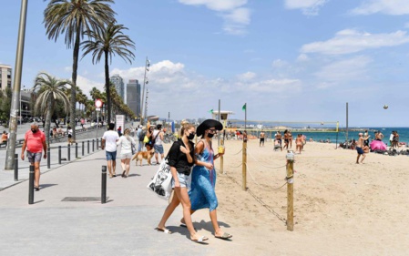 L'Espagne rouvre ses plages aux touristes vaccinés L'Espagne rouvre ses plages aux touristes vaccinés