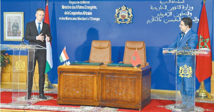 La Hongrie réitère son soutien au Plan d'autonomie au Sahara La Hongrie réitère son soutien au Plan d'autonomie au Sahara