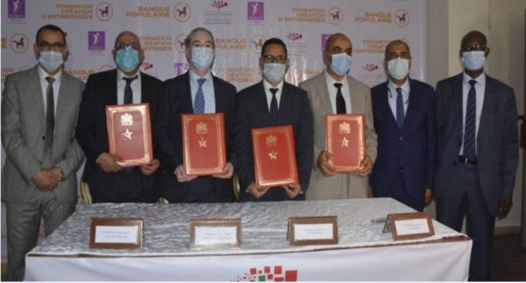 Convention pour le financement des initiatives entrepreneuriales à Dakhla Convention pour le financement des initiatives entrepreneuriales à Dakhla