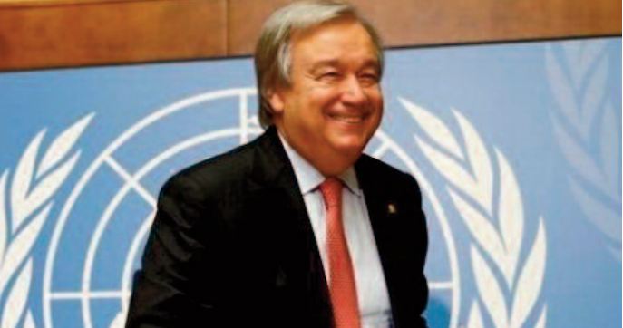 Antonio Guterres officiellement reconduit pour un second mandat de Secrétaire général de l'ONU Antonio Guterres officiellement reconduit pour un second mandat de Secrétaire général de l'ONU