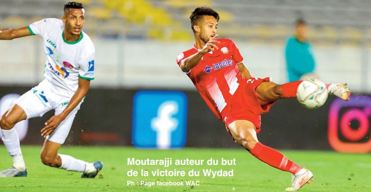 Moutarajji auteur du but de la victoire du Wydad Moutarajji auteur du but de la victoire du Wydad