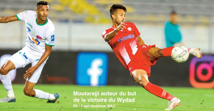 Moutarajji auteur du but de la victoire du Wydad