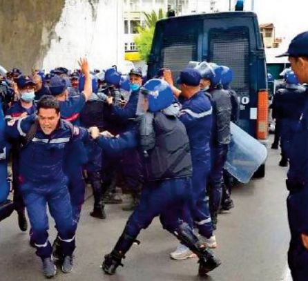 La répression brutale des manifestations par le régime des généraux en Algérie dénoncée devant le CDH