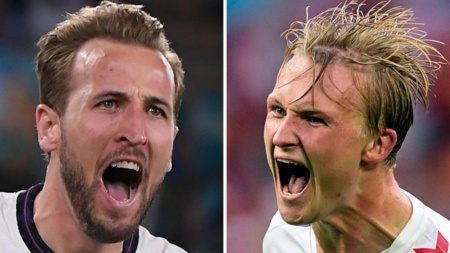 Angleterre-Danemark: L'hôte ambitieux contre l'invité surprise Angleterre-Danemark: L'hôte ambitieux contre l'invité surprise