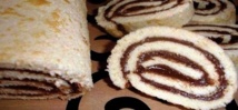 Recette : Gâteau roulé à l’orange et au Nutella Recette : Gâteau roulé à l’orange et au Nutella
