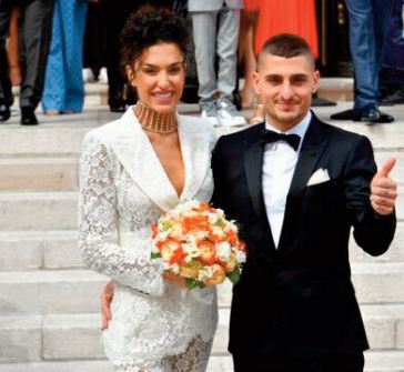 Marco Verratti convole en justes noces avec Jessica Aidi Marco Verratti convole en justes noces avec Jessica Aidi