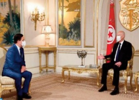 Message de Sa Majesté le Roi au Président de la République tunisienne