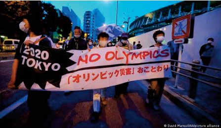 Les opposants japonais aux Jeux impuissants mais toujours en colère Les opposants japonais aux Jeux impuissants mais toujours en colère