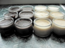 Recette : Danette au chocolat et à la vanille maison Recette : Danette au chocolat et à la vanille maison