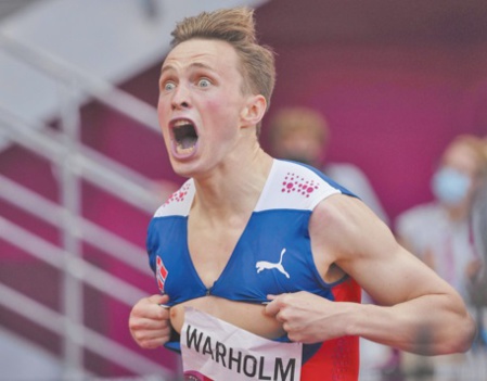 KarstenWarholm, le guerrier du 400 m haies KarstenWarholm, le guerrier du 400 m haies