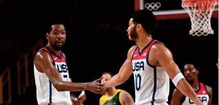 Team USA monte vers l'Olympe en rouleau-compresseur Team USA monte vers l'Olympe en rouleau-compresseur