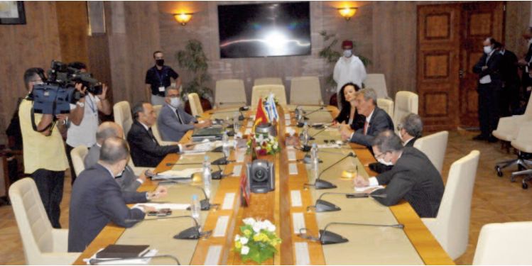 Habib El Malki s'entretient avec le président de la Commission des AE et de la Défense à la Knesset Habib El Malki s'entretient avec le président de la Commission des AE et de la Défense à la Knesset