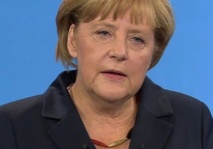 Merkel en tête à la veille des législatives allemandes Merkel en tête à la veille des législatives allemandes