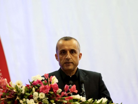 L'ex-vice-président Amrullah Saleh, visage de la résistance aux talibans L'ex-vice-président Amrullah Saleh, visage de la résistance aux talibans