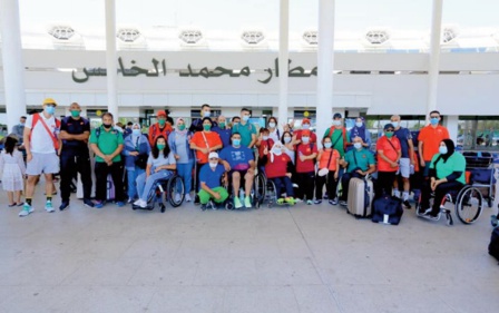 Les paralympiens marocains: De l'ambition à se surpasser au pays du Soleil Levant