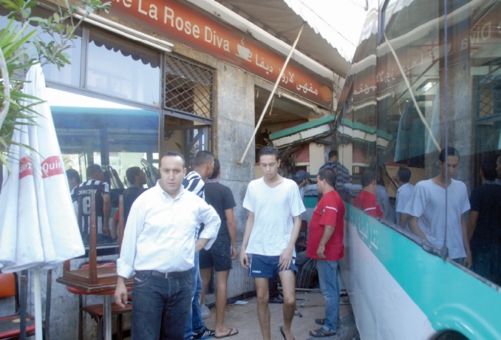 Un autobus déchaîné fait 15 blessés au centre de Casablanca