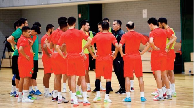 Coupe du monde de futsal: L'équipe nationale veut relever le défi en Lituanie