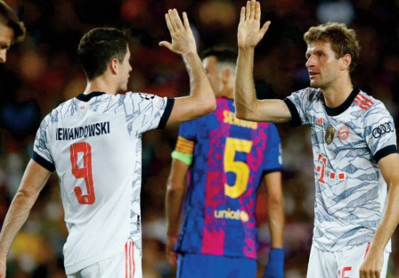 Le Barça humilié au Camp Nou par le Bayern Le Barça humilié au Camp Nou par le Bayern