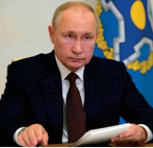 Poutine admet l'existence de dizaines de malades de Covid dans son entourage Poutine admet l'existence de dizaines de malades de Covid dans son entourage