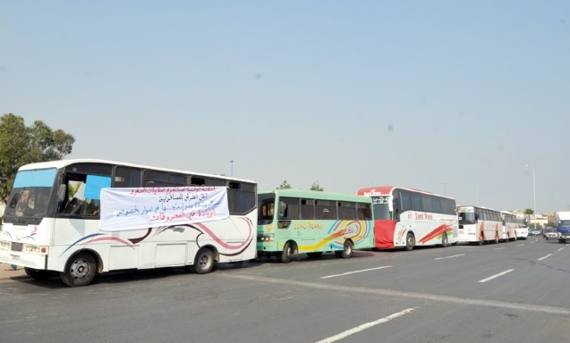 Les transporteurs interdits de manifester