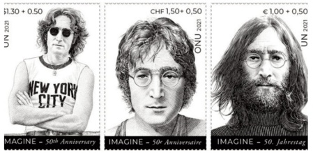 Des timbres à l’ effigie de John Lennon