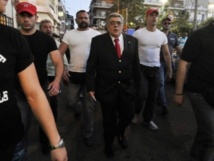 Le leader du parti néonazi grec placé en détention provisoire Le leader du parti néonazi grec placé en détention provisoire