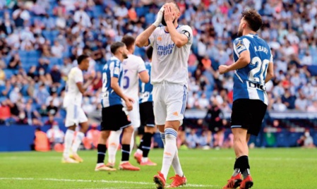 Le Real s'incline chez l'Espanyol