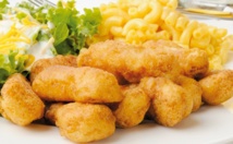 Nuggets de poulet : 60% de gras, 40% de viande Nuggets de poulet : 60% de gras, 40% de viande