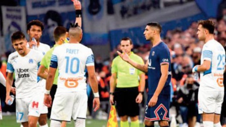 Un match de suspension pour Achraf Hakimi Un match de suspension pour Achraf Hakimi