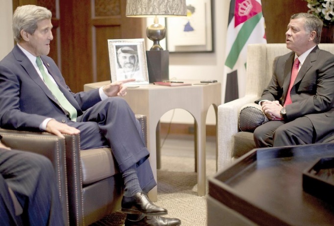 John Kerry poursuit en Jordanie sa tournée au Proche-Orient John Kerry poursuit en Jordanie sa tournée au Proche-Orient