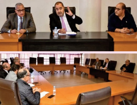 Driss Lachguar se réunit avec la Commission de coordination nationale du secteur ittihadi de l’enseignement supérieur