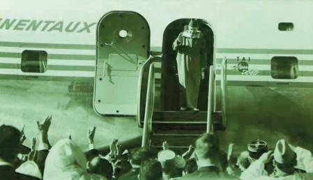 Retour de l'exil de Feu S.M Mohammed V: Un événement glorieux dans l’histoire de la lutte pour l’indépendance du Maroc Retour de l'exil de Feu S.M Mohammed V: Un événement glorieux dans l’histoire de la lutte pour l’indépendance du Maroc