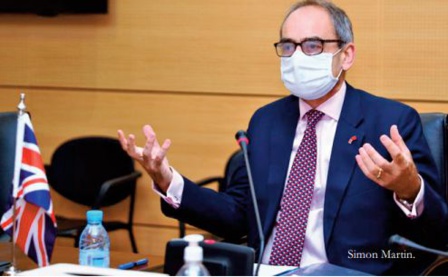 L'ambassadeur du Royaume-Uni au Maroc, Simon Martin L'ambassadeur du Royaume-Uni au Maroc, Simon Martin