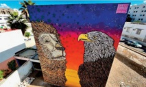 Une peinture murale célébrant plus de 2 siècles d'amitié maroco-américaine