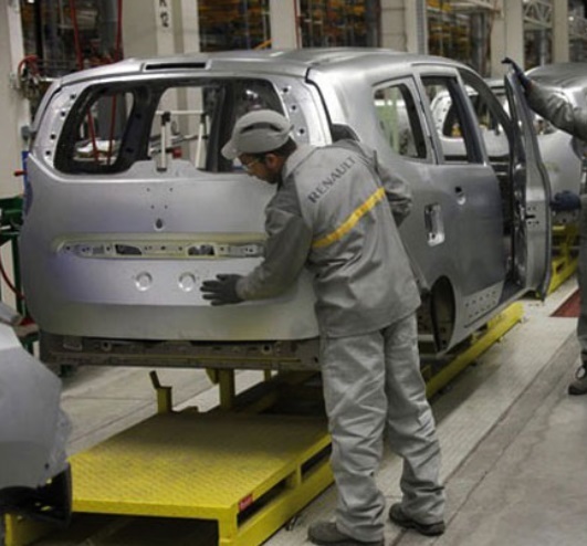 La production industrielle repart à la baisse La production industrielle repart à la baisse