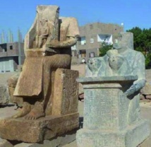 Découverte de deux statues exceptionnelles sur le site d’Ermant en Egypte Découverte de deux statues exceptionnelles sur le site d’Ermant en Egypte