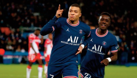 Ligue 1: Mbappé porte Paris