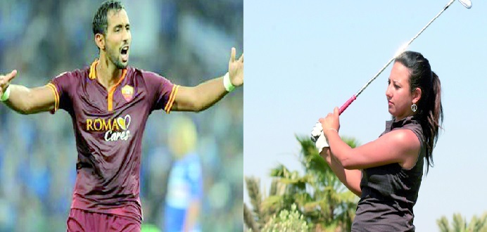 Mehdi Benatia et Maha Haddioui meilleurs sportifs marocains de l'année Mehdi Benatia et Maha Haddioui meilleurs sportifs marocains de l'année