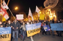 Les manifestants tiennent bon à Kiev Les manifestants tiennent bon à Kiev