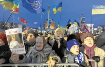 Mobilisation de l’opposition pro-UE en Ukraine