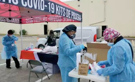 Submergés par le variant Omicron: Les Texans se ruent sur les tests Submergés par le variant Omicron: Les Texans se ruent sur les tests