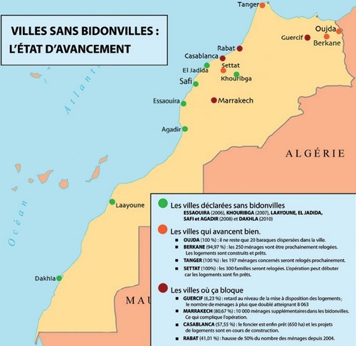 Le programme “Villes sans bidonvilles” traîne les pieds