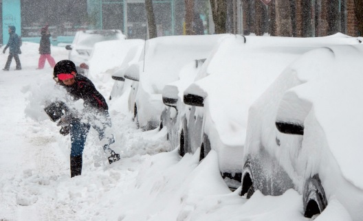 Une tempête hivernale majeure frappe l'est des Etats-Unis