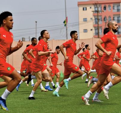 Les entraînements de l’EN sans Hakimi, Bounou et Fajr