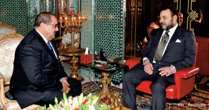 Sa Majesté le Roi félicite Driss Lachguar suite à sa réélection à la tête de l'USFP Sa Majesté le Roi félicite Driss Lachguar suite à sa réélection à la tête de l'USFP