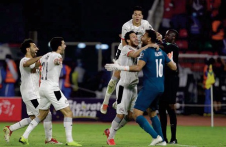 Le Onze égyptien brise le rêve du Cameroun Le Onze égyptien brise le rêve du Cameroun