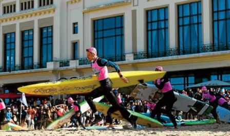 Le sauvetage, c'est aussi sportif