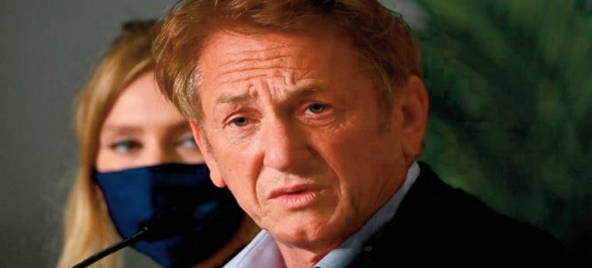 Sean Penn en Ukraine pour réaliser un documentaire sur l'invasion russe Sean Penn en Ukraine pour réaliser un documentaire sur l'invasion russe